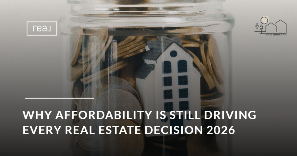 Why Affordability Is Still Driving Every Real Estate Decision in 2026